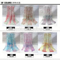 2015 Best-selling spring women cotton voile printed scarscarf fashion shawl butterfly printed scarf